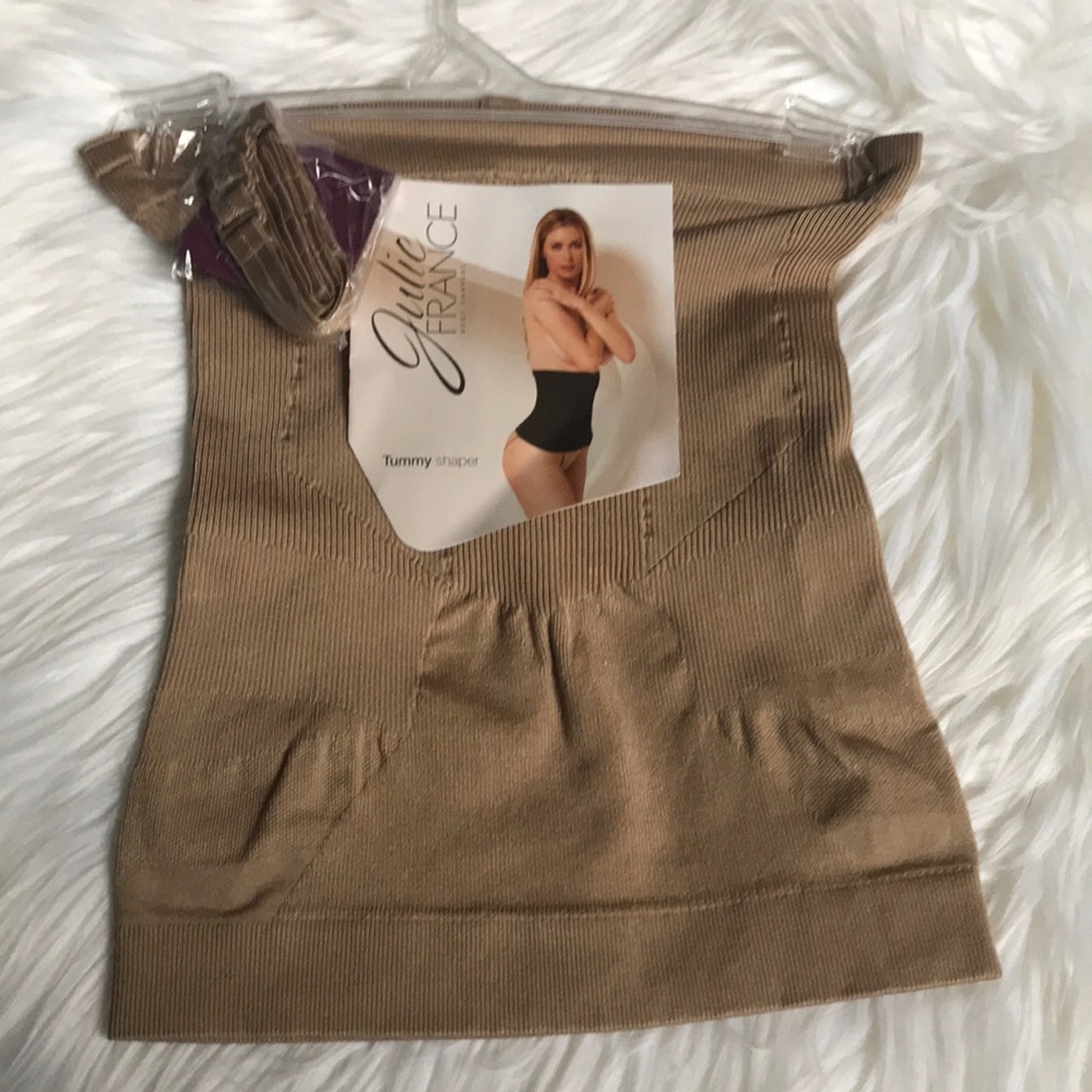 NWT Julie France Tummy Shaper size Small Nude
